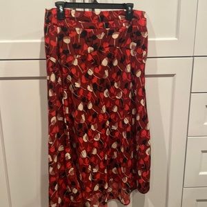 The corsage skirt fro the fall 2021 collection